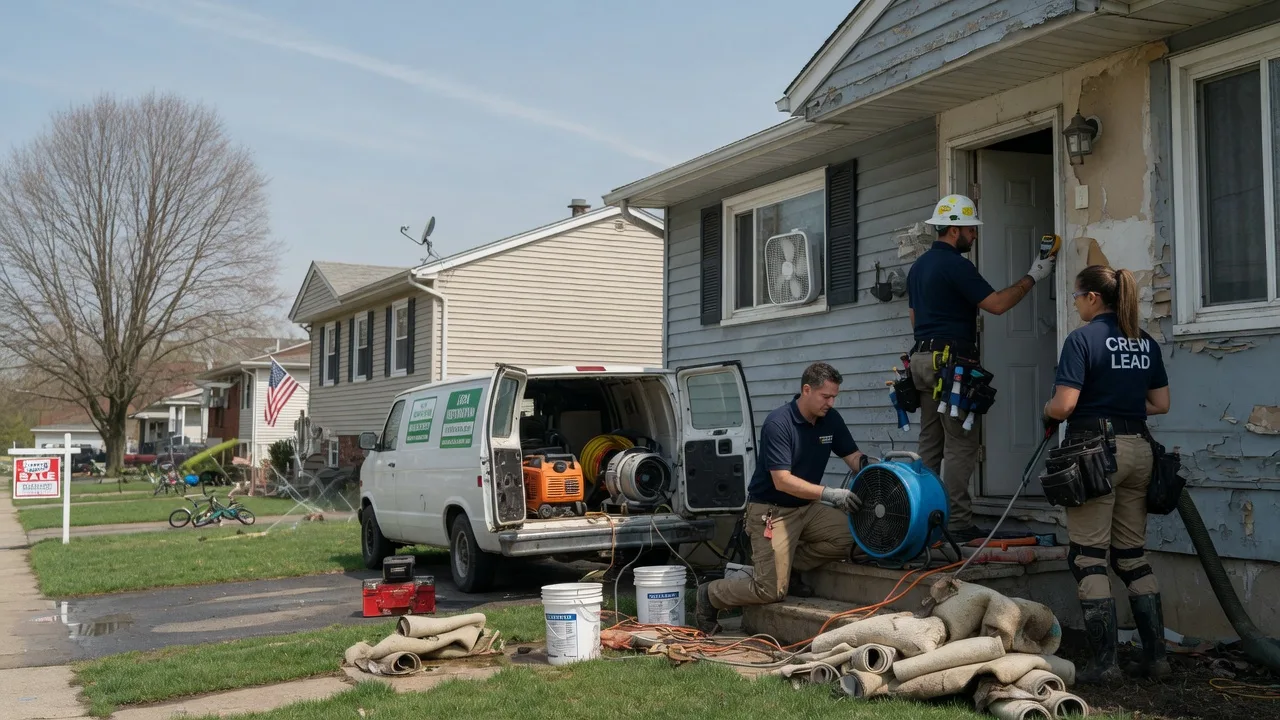 Flood Cleanup in Douglassville, PA near me