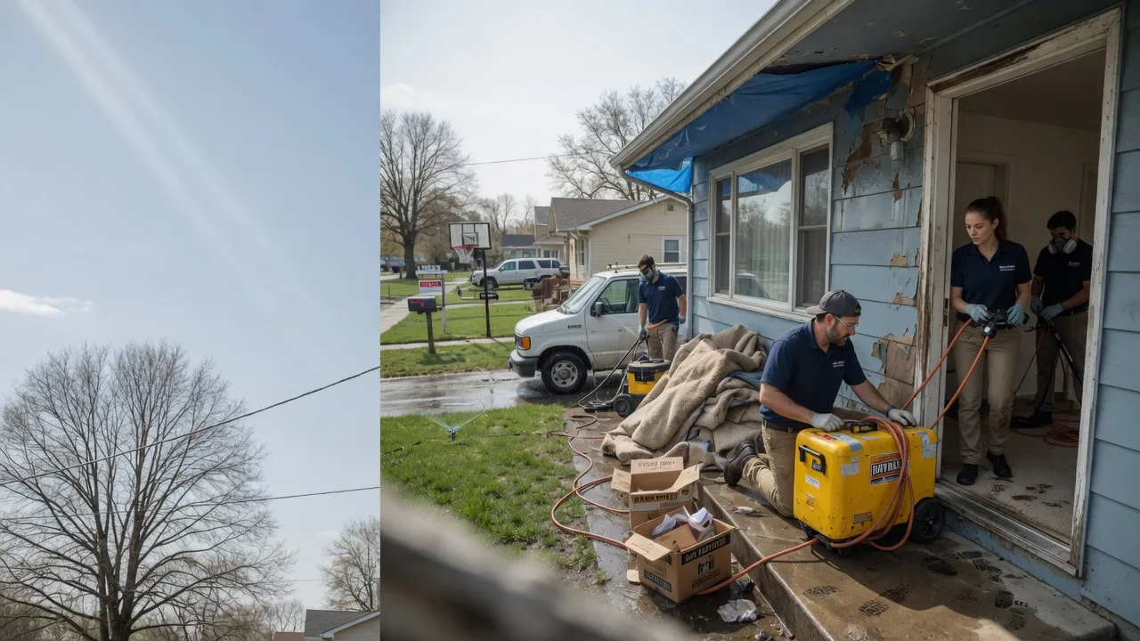 Basement Flood Cleanup in Douglassville, PA near me